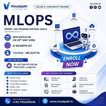 Hyderabad, Lessons Offered, Join MLOps Training With Hands-On Practical Learning