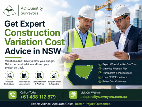 Melbourne, Construction, Get Expert Construction Variation Cost Advice In NSW