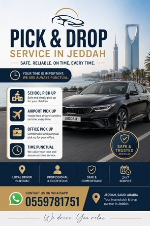 Jeddah, Travel, Pick And Drop Service Available