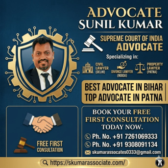 Mumbai, Legal, Criminal Lawyer In Patna For Bail, FIR & Defense Cases | Advocate Sunil Kumar
