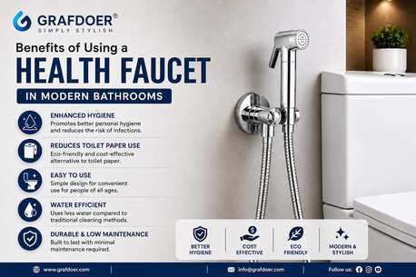 New Delhi, Household, Benefits Of Using A Health Faucet In Modern Bathrooms