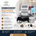 Unik Gold Embroidery Machine For Commercial Use | High Precision Stitching