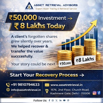 New Delhi, Financial, Share Recovery Services In Delhi