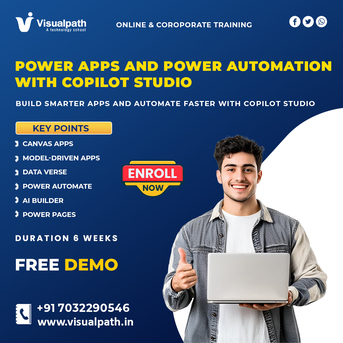 Hyderabad, Education, Copilot Studio Course | Power Apps Training In Hyderabad