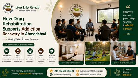 Ahmedabad, Health, Professional Recovery Guidance And Wellness Support Ahmedabad