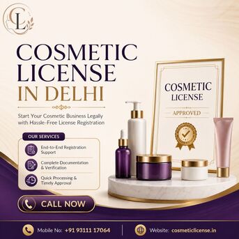 New Delhi, Business, Delhi Beauty Brands Trust Cosmetic License Consultant In Delhi