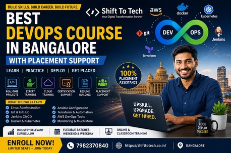 Bangalore, Education, Best DevOps Course In Bangalore With Real-Time Training