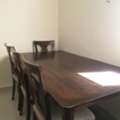 SAR 300,  Wooden Dining Table With Chairs