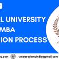 Manipal University Online MBA Admission Process