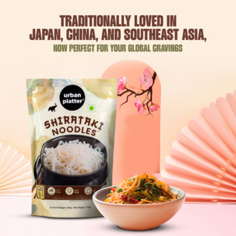 Mumbai, Food, INR 184,  Buy Best Low Calorie Noodles For Quick Meals &ndash; Urban Platter