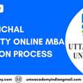 Uttaranchal University Online MBA Admission Process