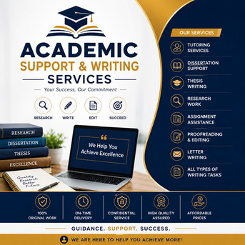 Dammam, Lessons Offered, Professional Academic Support, Research Guidance & Writing Assistance