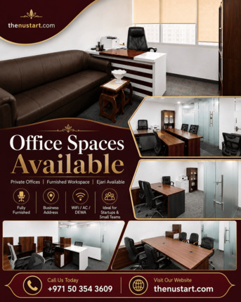Dubai, Offices, AED 15500,  Dubai Office Space With Ejari & Virtual Ejari Support