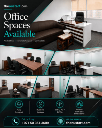 Dubai, Offices, AED 15500,  Dubai Office Space With Ejari & Virtual Ejari Support