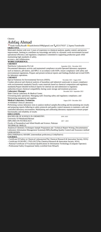 Riyadh, Job Seekers, Medical Laboratory Technician