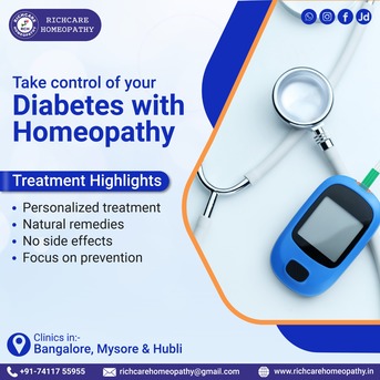 Bangalore, Health, Diabetes Homeopathy Treatments In Bangalore -Rich Care