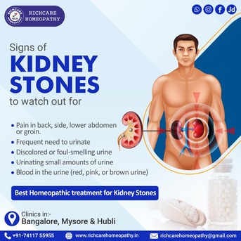 Bangalore, Health, Kidney Stones Homeopathy Treatments In Bangalore -Rich Care