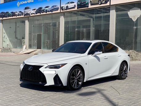 Manama, Vehicles, Cars & Trucks , BHD 13000,  Lexus IS 300 F SPORT,  2022,  Automatic,  51900 KM,  Lexus IS-300  (White)