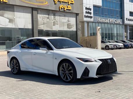 Manama, Vehicles, Cars & Trucks , BHD 13000,  Lexus IS 300 F SPORT,  2022,  Automatic,  51900 KM,  Lexus IS-300  (White)