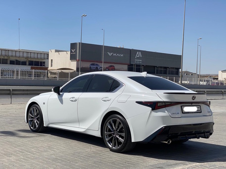 Manama, Vehicles, Cars & Trucks , BHD 13000,  Lexus IS 300 F SPORT,  2022,  Automatic,  51900 KM,  Lexus IS-300  (White)