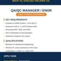 QA/QC Manager With ASME Stamp Experince