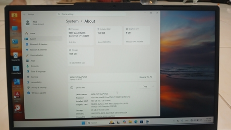 Obhur Al Shamaliyah, Computers, Sr 3200,  Msi  Gaming Laptop Rtx 4060 8 Gb Ram 16 Gb  Memory 1tera