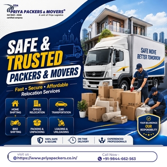 Bangalore, Logistics, Packers Movers In Bangalore- Priya Packers Movers