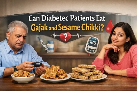 Jaipur, Food, INR 480,  Can Diabetic Patients Eat Gajak Or Til Chikki?