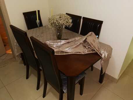 Jeddah, Furniture, SAR 600,  Wooden Dining Table - 6 Seater
