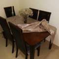 SAR 600,  Wooden Dining Table - 6 Seater