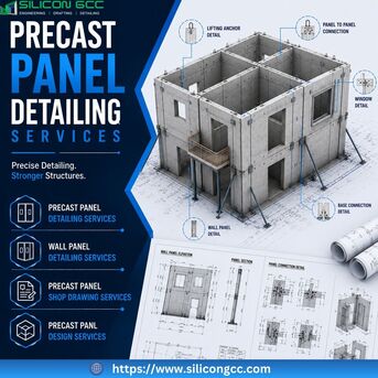 Dubai, Construction, Reliable Precast Panel Detailing Services In Dubai