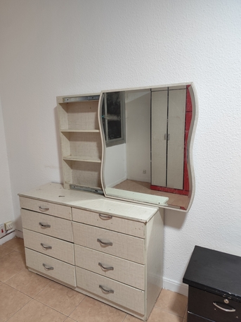 Akrabia, Furniture, SAR 1650,  I Would Like To Sell Complete Bedroom Set ,06 SEATER SET & Extra  03 Cupboard + METAL BED