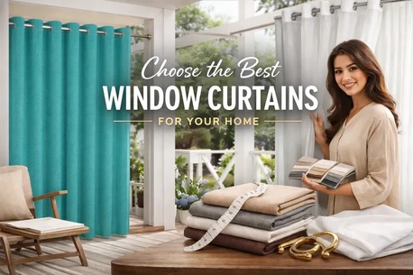 Jaipur, Household Items, INR 999,  How To Choose The Best Window Curtains For Your Home
