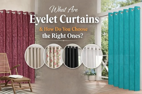 Jaipur, Household Items, INR 999,  What Are Eyelet Curtains And How Do You Choose The Right Ones
