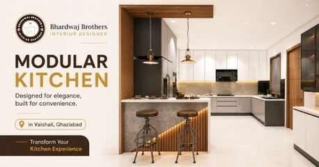 Ghaziabad, Interior Design, Customized Modular Kitchen In Vaishali Near You