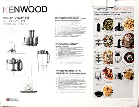 Jeddah, Appliances, SAR 550,  Kenwood Multi-purpose Food Processor