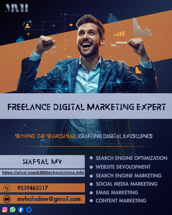 Kerala, Creative, Best Freelance Digital Marketing Expert In Malappuram | SEO Expert