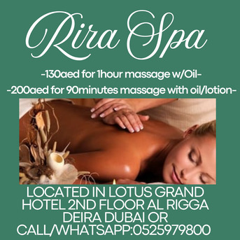 Al Rigga, Health, Rira Spa Offer 5/23/2026