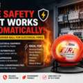 INR 1,  Fire Extinguisher Ball For Electrical Fires &ndash; Smart Fire Safety For Modern Spaces