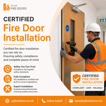 London, Business, Certified Fire Door Installation