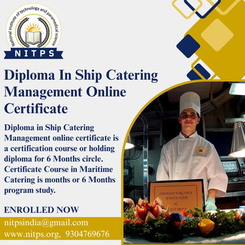 Ranchi, Education, Diploma In Ship Catering Management Course | NITPS INDIA