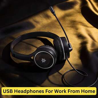 Dwarka, Electronics, INR 989,  Lightweight USB Headset For Online Meetings & Remote Work