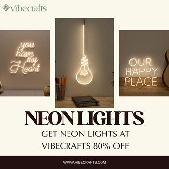 Noida, Household Items, INR 2600,  Brighten Your Space With Neon Lights