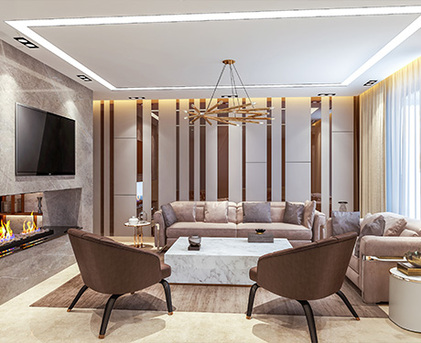 Gurgaon, Interior Design, Designing For Scale: Luxury Villa Interior Design In Gurgaon