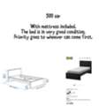 SAR 500,  Bed With Matress
