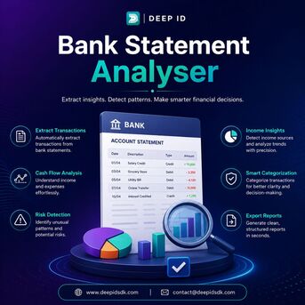 New Delhi, Software, Bank Statement Analyser: Turn Raw Transactions Into Structured Financial Data