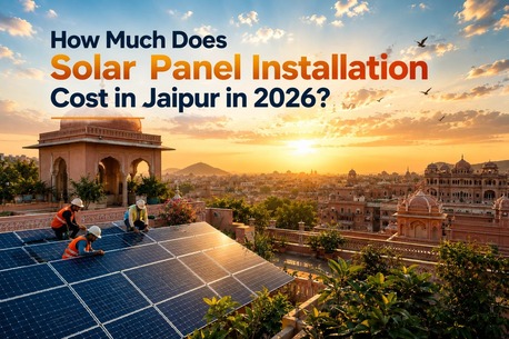 Jaipur, Electrical & Plumbing, How Much Does Solar Panel Installation Cost In Jaipur In 2026?