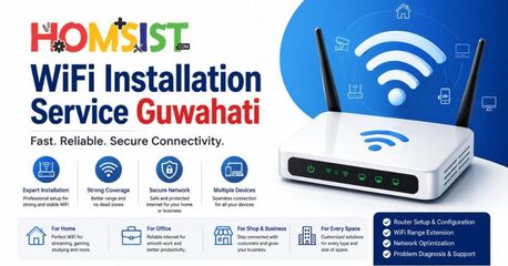 Mumbai, Business, Professional WiFi Installation Service Guwahati