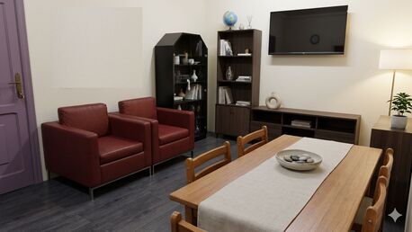 Riyadh, Apartments, Flats, Houses & Villas, SAR 1500/month,  1 BR,  1BHK FURNISHED EXECUTIVE BACHELOR ROOM Available From June 15