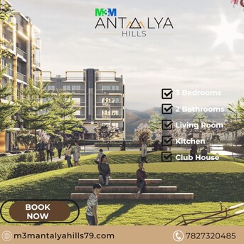 Gurgaon, Apartments, Flats, Houses & Villas, Furnished,  M3M Antalya Hills Located In Sector 79, Gurgaon